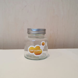 A nice glass jar for your Curcuma